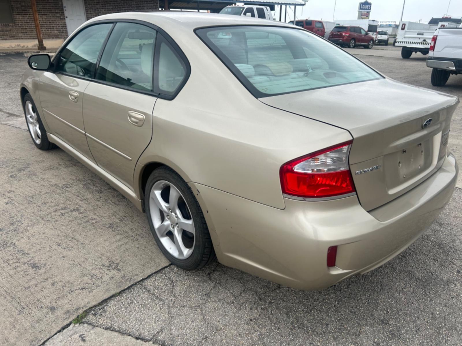 2008 Gold Subaru Legacy (4S3BL616987) , located at 1687 Business 35 S, New Braunfels, TX, 78130, (830) 625-7159, 29.655487, -98.051491 - Photo #7